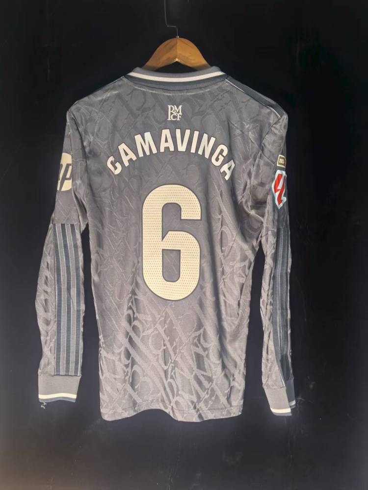 24-25 Real Madrid Third Long Sleeve Player Edition