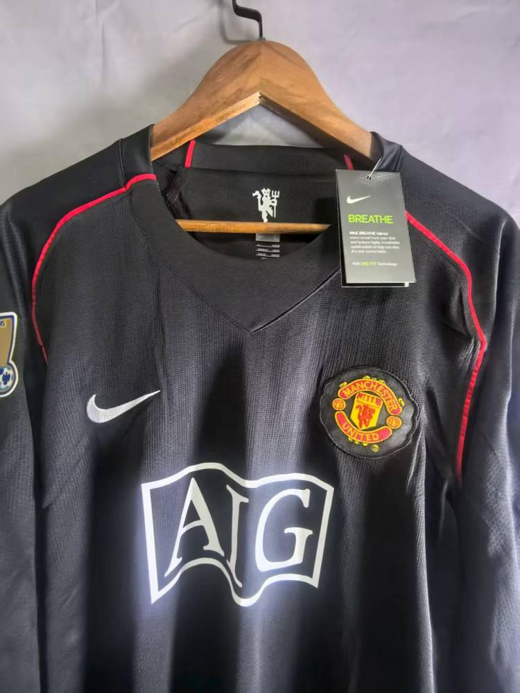 07-08 Manchester United away long sleeve