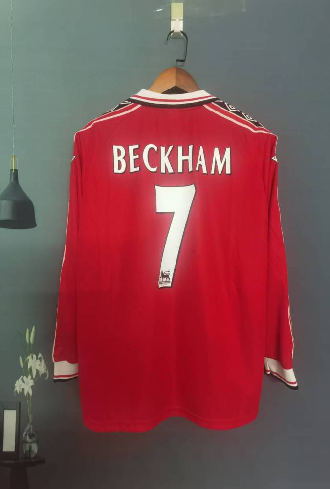 98-99 Manchester United home long sleeves