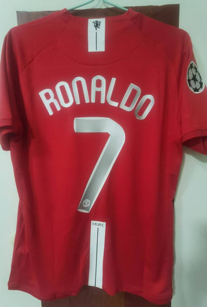 07-08 Manchester United Champions League at home