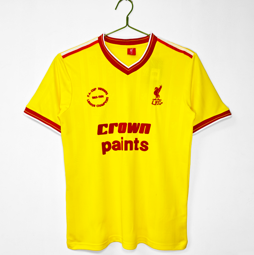 Liverpool's second away game in the 1985/86 season