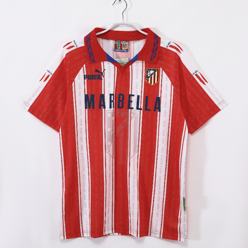 Atletico Madrid's home ground in the 1995/96 season