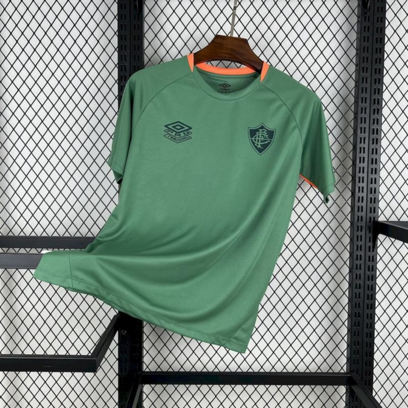 2025/26 Fluminense Green pre-race training jersey Fan Version