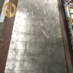 Lead-antimony alloy plate