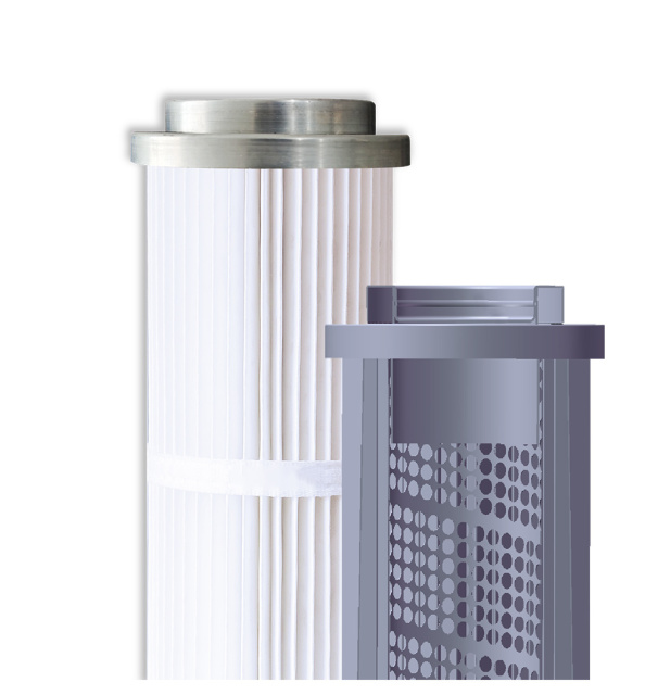 High-efficiency cartridge