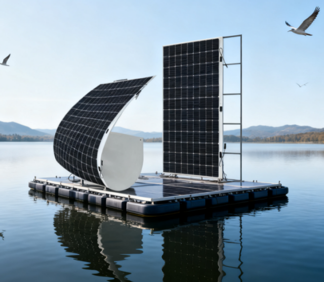 580W Flexible Solar Panel N-TOPCON | Ultra-Lightweight 2.7kg/m² | 23.5% Efficiency | Bendable Solar Module for RV Roof Yacht Balcony