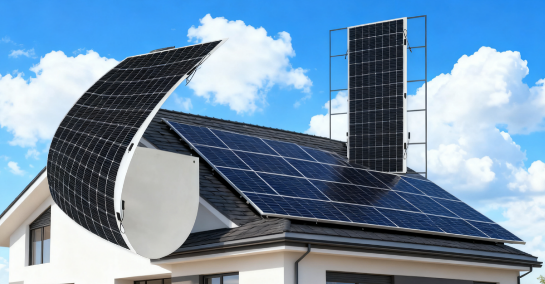 580W Flexible Solar Panel N-TOPCON | Ultra-Lightweight 2.7kg/m² | 23.5% Efficiency | Bendable Solar Module for RV Roof Yacht Balcony