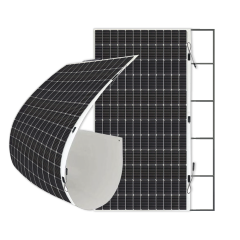 580W Flexible Solar Panel N-TOPCON | Ultra-Lightweight 2.7kg/m² | 23.5% Efficiency | Bendable Solar Module for RV Roof Yacht Balcony