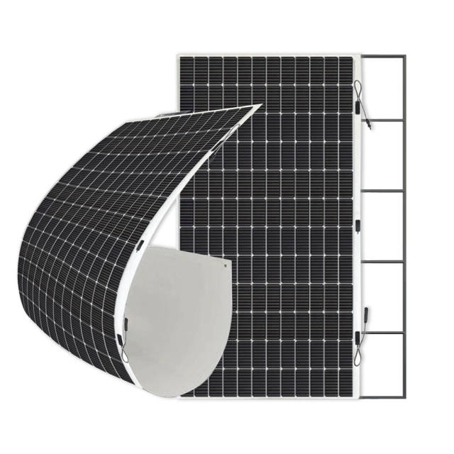 580W Flexible Solar Panel N-TOPCON | Ultra-Lightweight 2.7kg/m² | 23.5% Efficiency | Bendable Solar Module for RV Roof Yacht Balcony