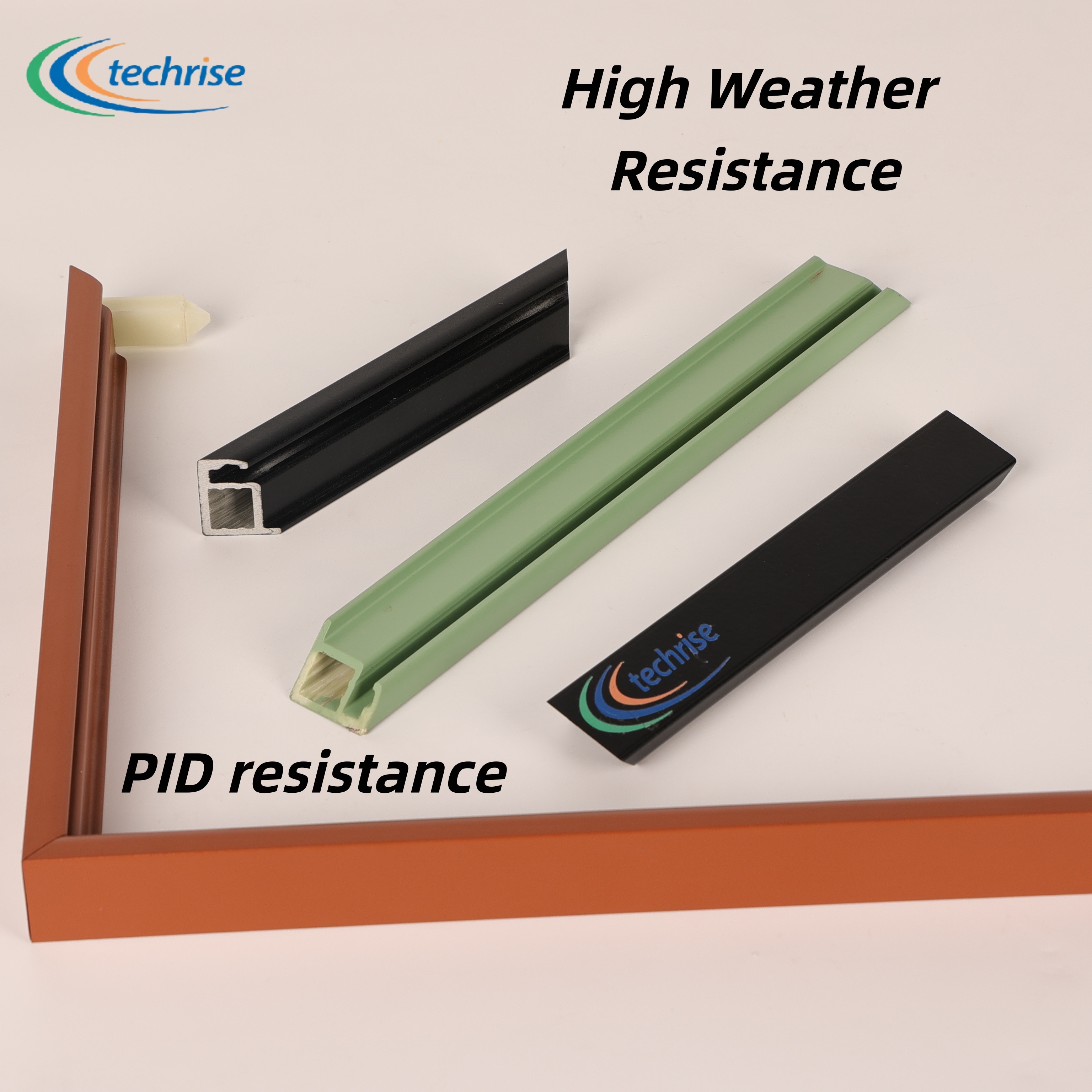 Factory Direct Sale Solar Panel Mounting Structure GFRP Bracket Roof Solar Mounting Rail