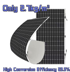 XSFM-560-T2 560W Flexible Solar Panel | Ultra-Lightweight, Bendable, for Home & Business