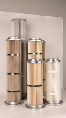 Terchrise Pleated Filter Cartridges PTFE Coated  Long Life & Low Pressure Drop