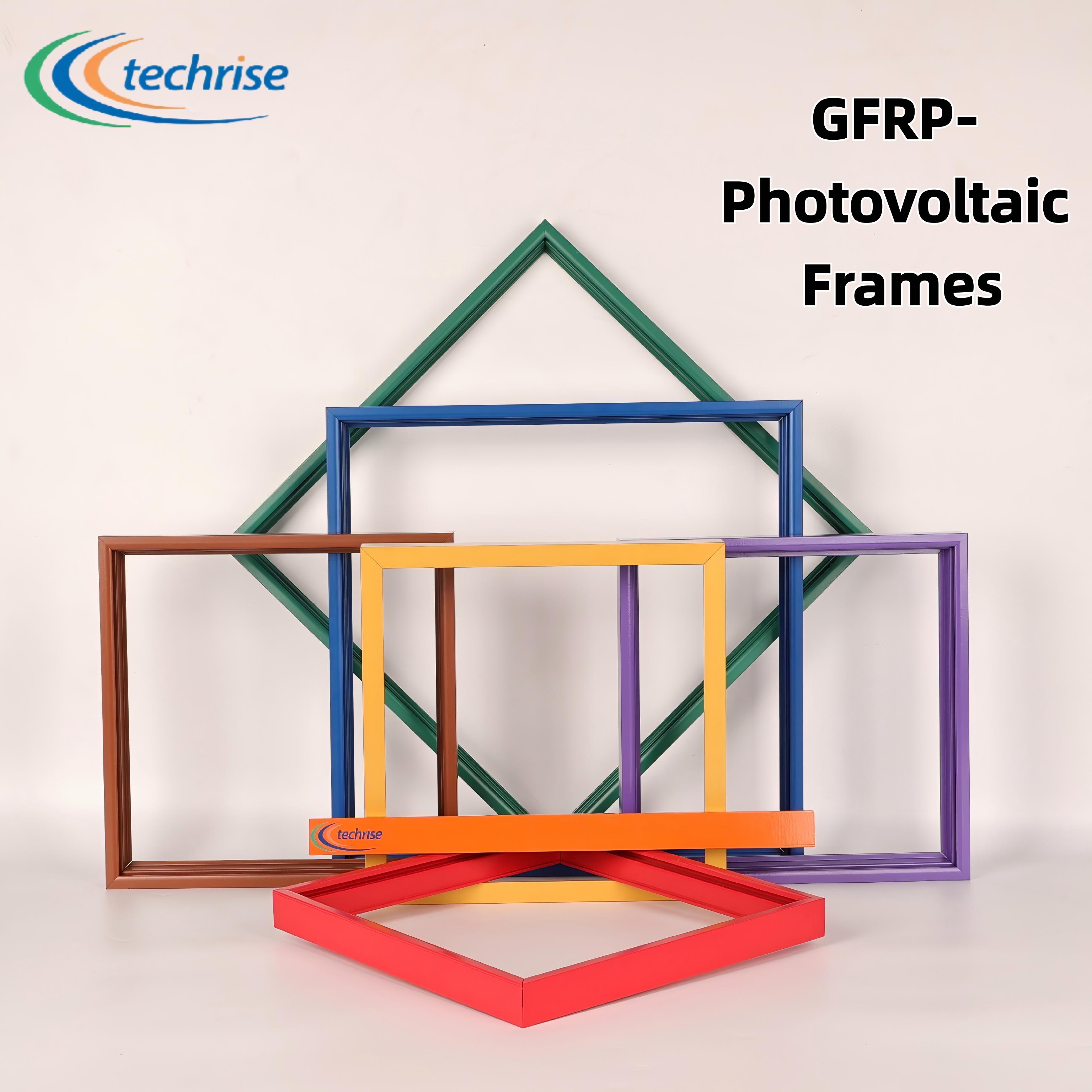GFRP PV Solar Panel Mount Photovoltaic Support Frame Structures Rail ...
