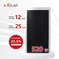 BIPV Steel Tile Solar Panel 520W 23.5% Efficiency TOPCon Cell Building Integrated Photovoltaic Roof Tile