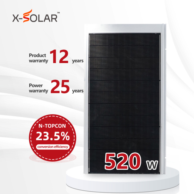 BIPV Steel Tile Solar Panel 520W 23.5% Efficiency TOPCon Cell Building Integrated Photovoltaic Roof Tile