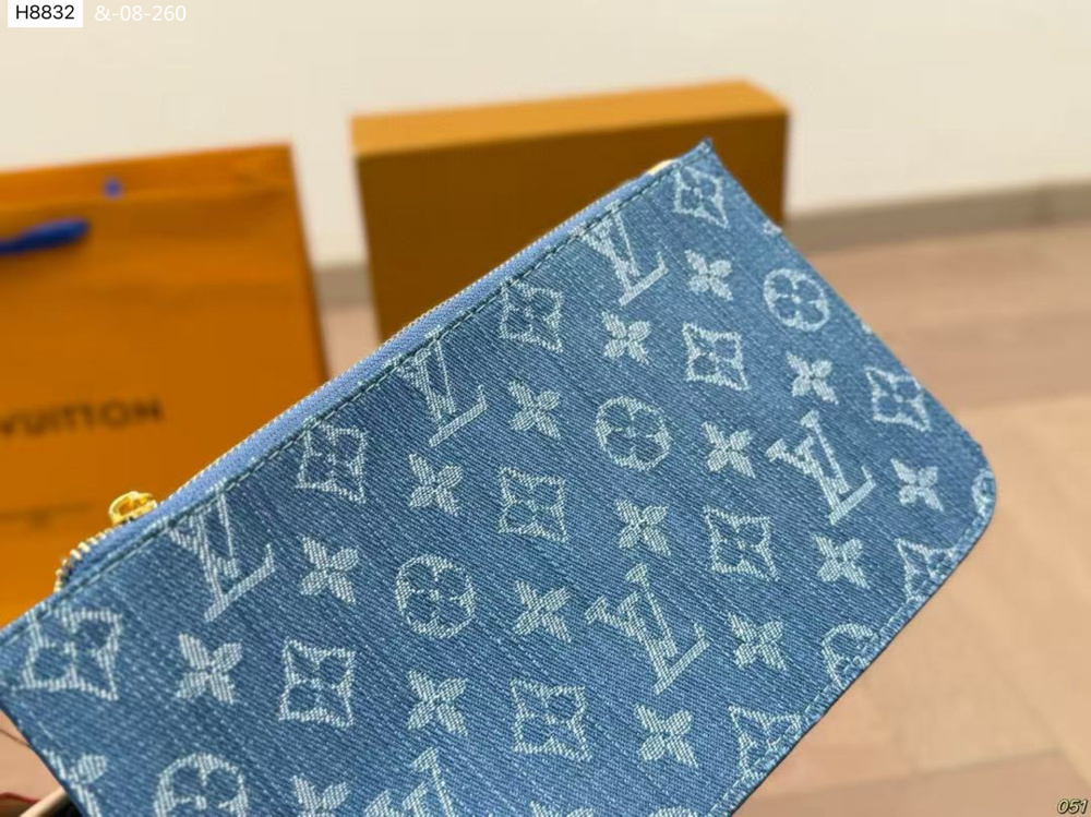 LV Denim neverfull