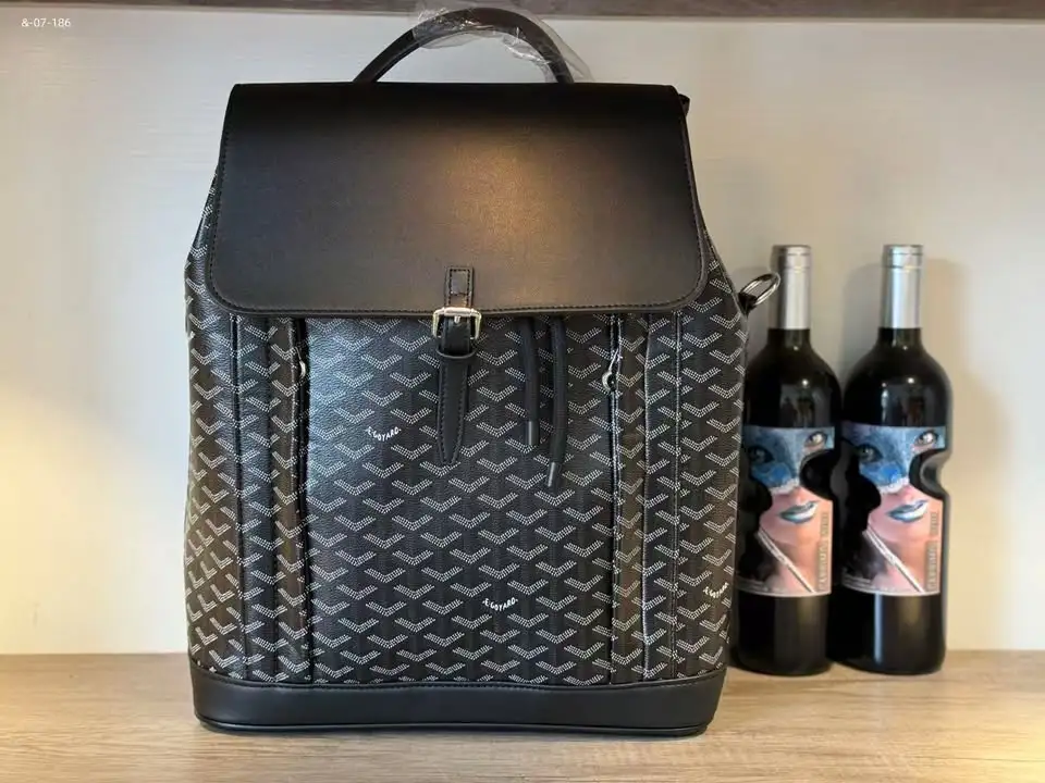 Goyard Black backpack