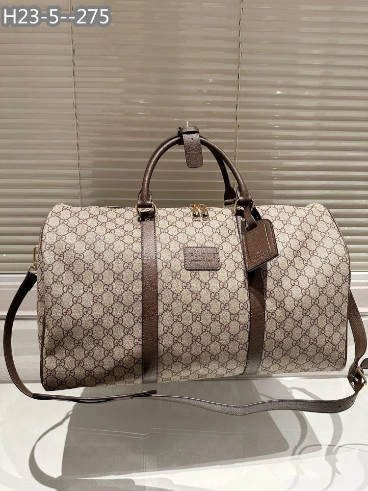 Gucci backpack and duffle