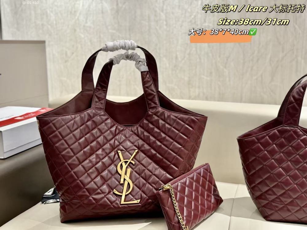 YSL red tote