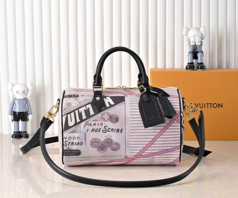 LV pink speedy