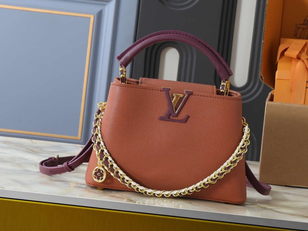 LL brown capucine bag