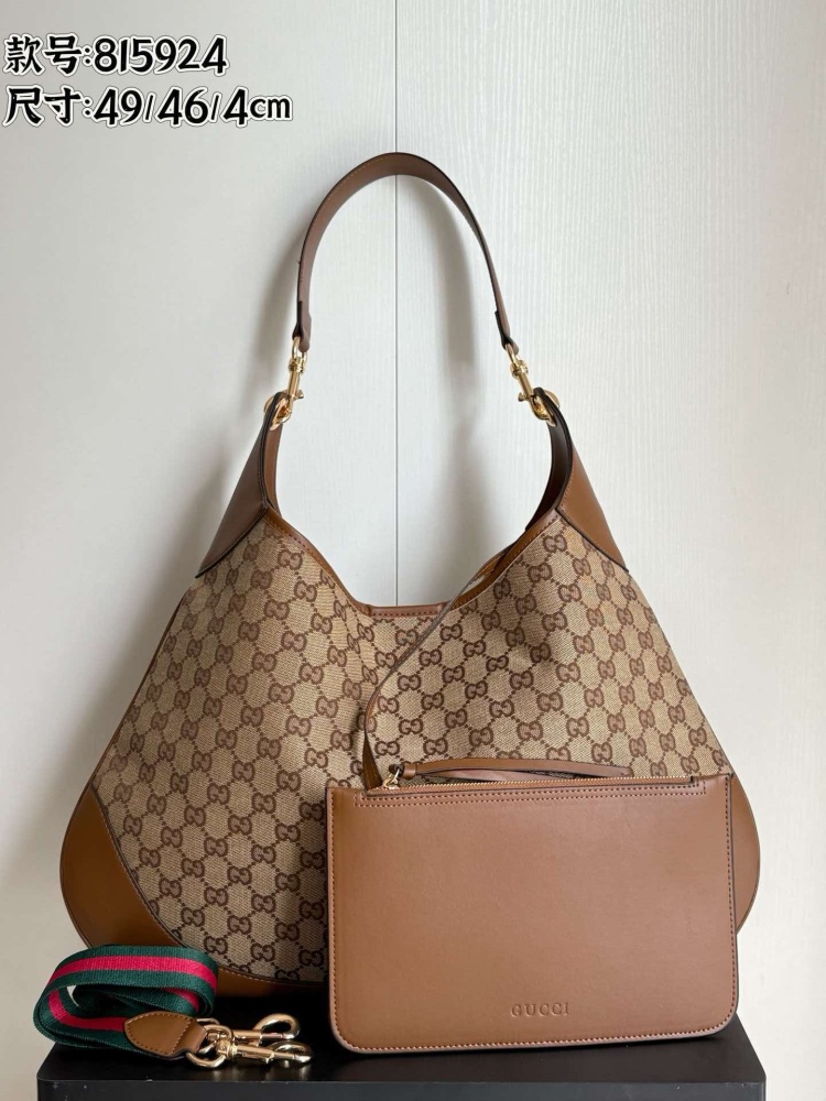 GG brown tote bag