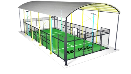 Padel Tennis Court With Rain Roof,Well Play Padel - Best Padel Court Manufacturer,Padel Tennis Court With Rain Roof