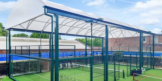 Padel Tennis Court With Rain Roof,Well Play Padel - Best Padel Court Manufacturer,Padel Tennis Court With Rain Roof