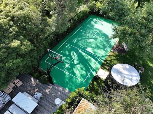 Plastic Outdoor Suspended Sports Flooring,Well Play Padel - Best Padel Court Manufacturer,Modular Plastic Outdoor Sports Flooring - Durable PVC Court