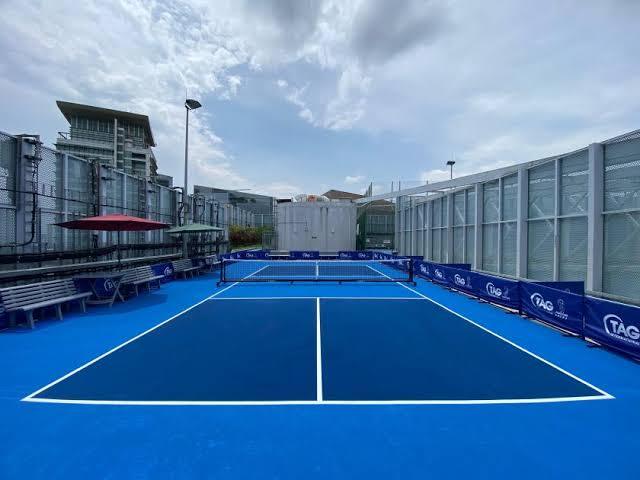 Plastic Outdoor Suspended Sports Flooring,Well Play Padel - Best Padel Court Manufacturer,Modular Plastic Outdoor Sports Flooring - Durable PVC Court