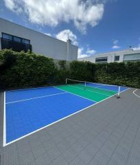 Plastic Outdoor Suspended Sports Flooring,Well Play Padel - Best Padel Court Manufacturer,Modular Plastic Outdoor Sports Flooring - Durable PVC Court