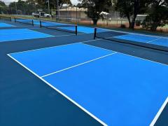 Porteble Pickleball Court,Well Play Padel - Best Padel Court Manufacturer,20x44ft Modular Design - Portable Pickleball Court