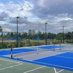 Porteble Pickleball Court,Well Play Padel - Best Padel Court Manufacturer,20x44ft Modular Design - Portable Pickleball Court