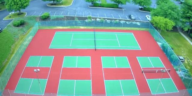 Porteble Pickleball Court,Well Play Padel - Best Padel Court Manufacturer,20x44ft Modular Design - Portable Pickleball Court