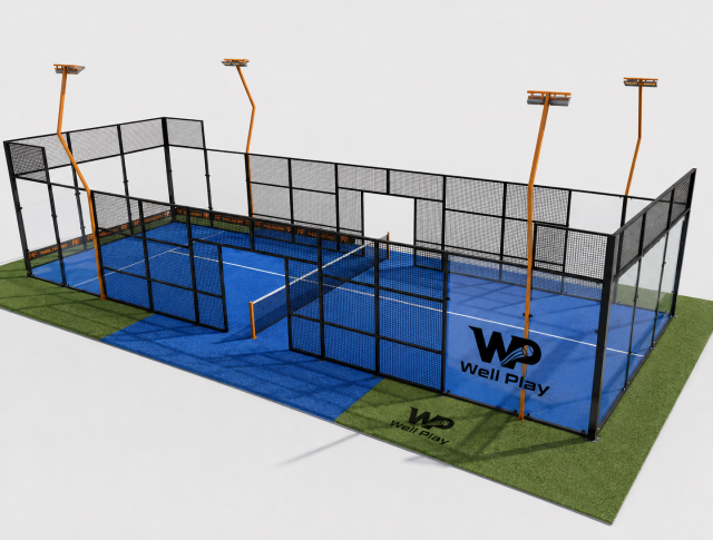 Single Padel Court Tennis,Well Play Padel - Best Padel Court Manufacturer,Single padel court – Reliable padel court manufacturer
