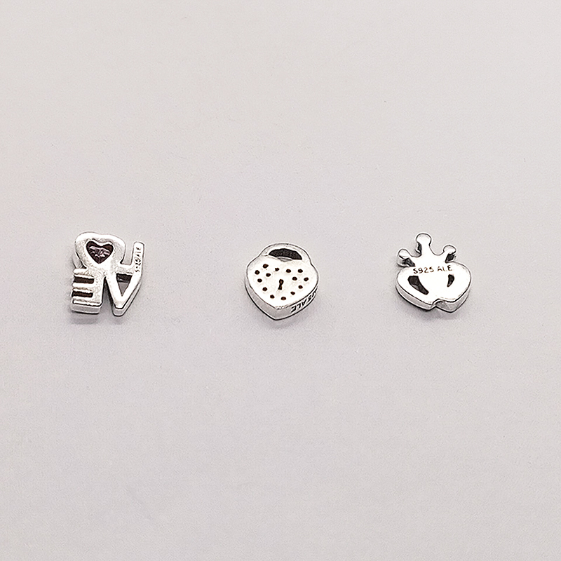 pandora forever hearts 3 set petites locket charm