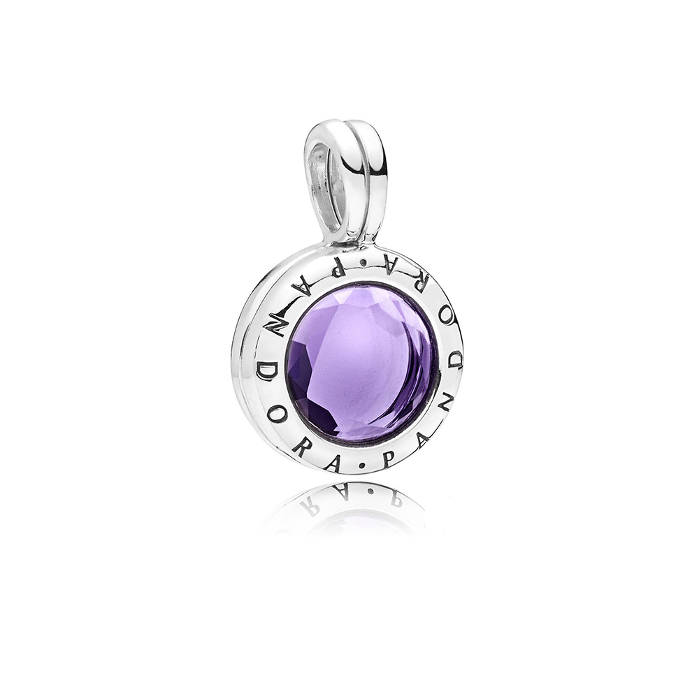 pandora faceted floating locket pendant