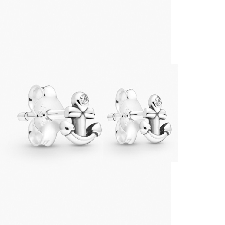 Pandora single earring, 925 sterling silver