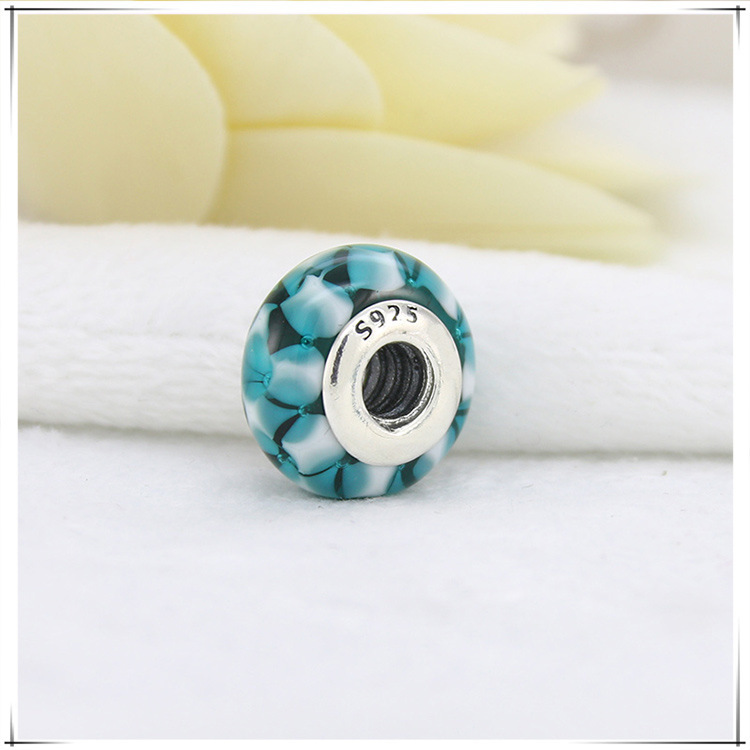 Charm Teal lattice With Bag Pandora