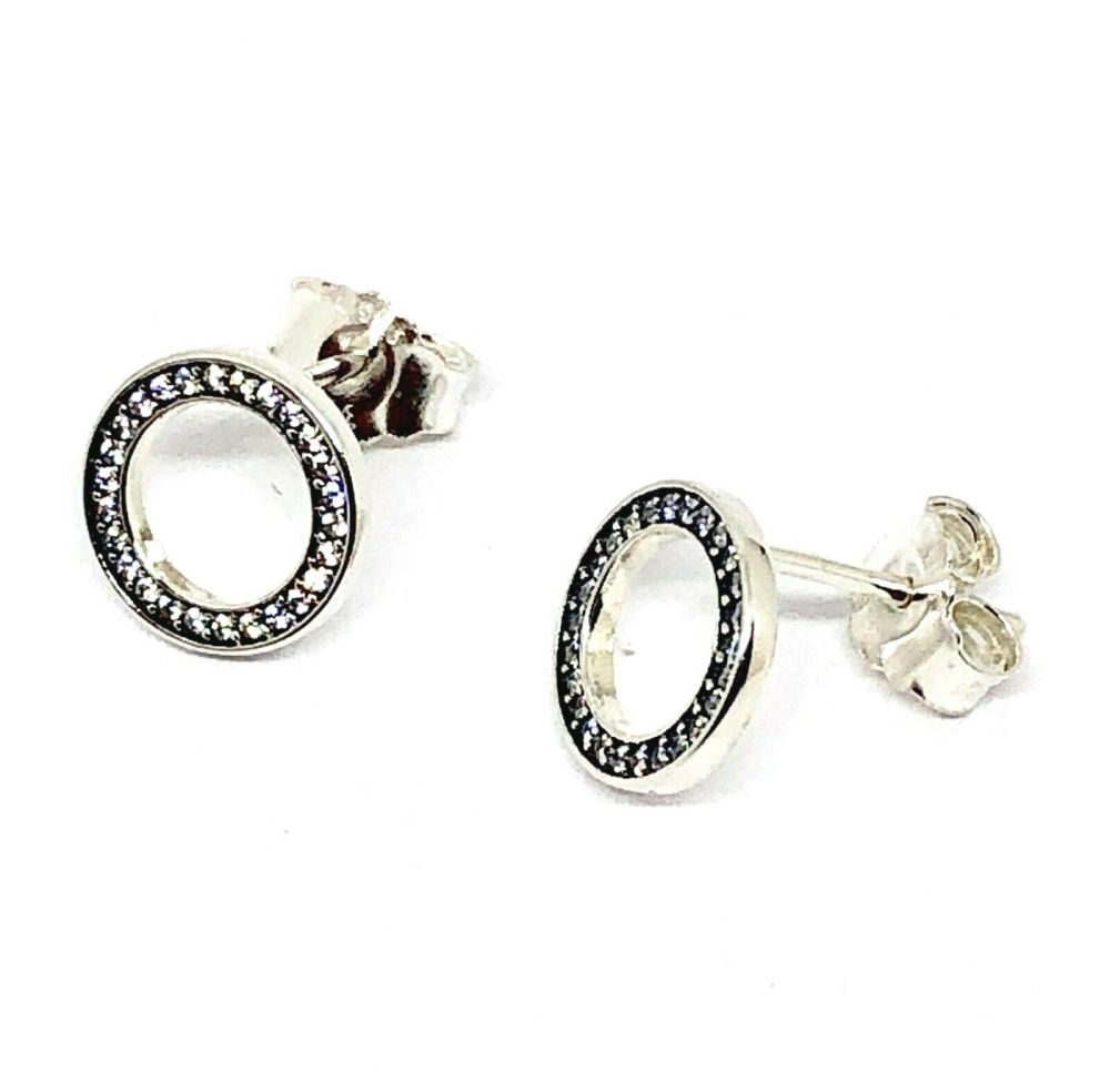 PANDORA Forever Stud Earrings