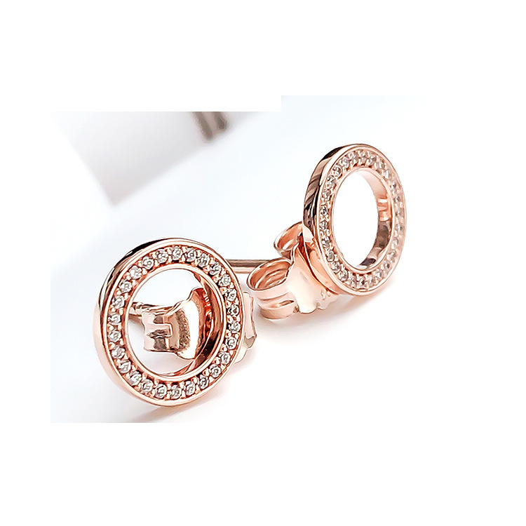 Pandora ROSE Forever PANDORA Stud Earrings