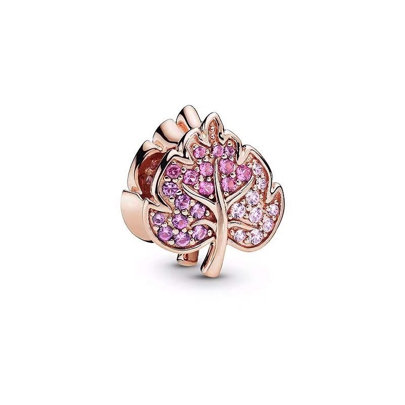 pandora 925 ale rose gold bracelet charm bead ale r met