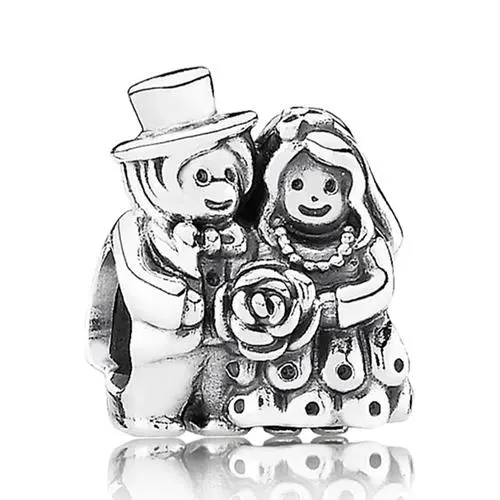 Pandora Bride and Groom Charm Sterling Silver ALE S925