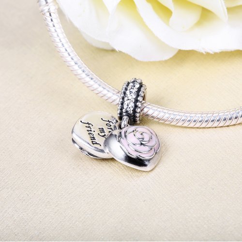 Pandora Mother's Rose Dangle Charm