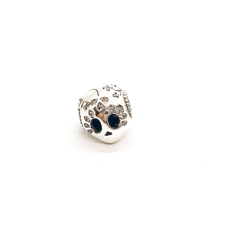 Pandora Sparkling Skull Charm ALE S925