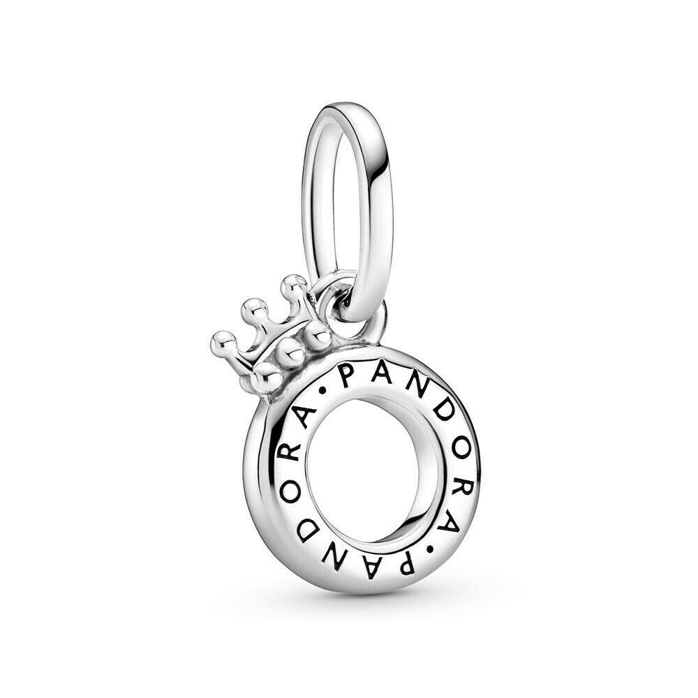 pandora signature open centre crown o pendant s925 ale