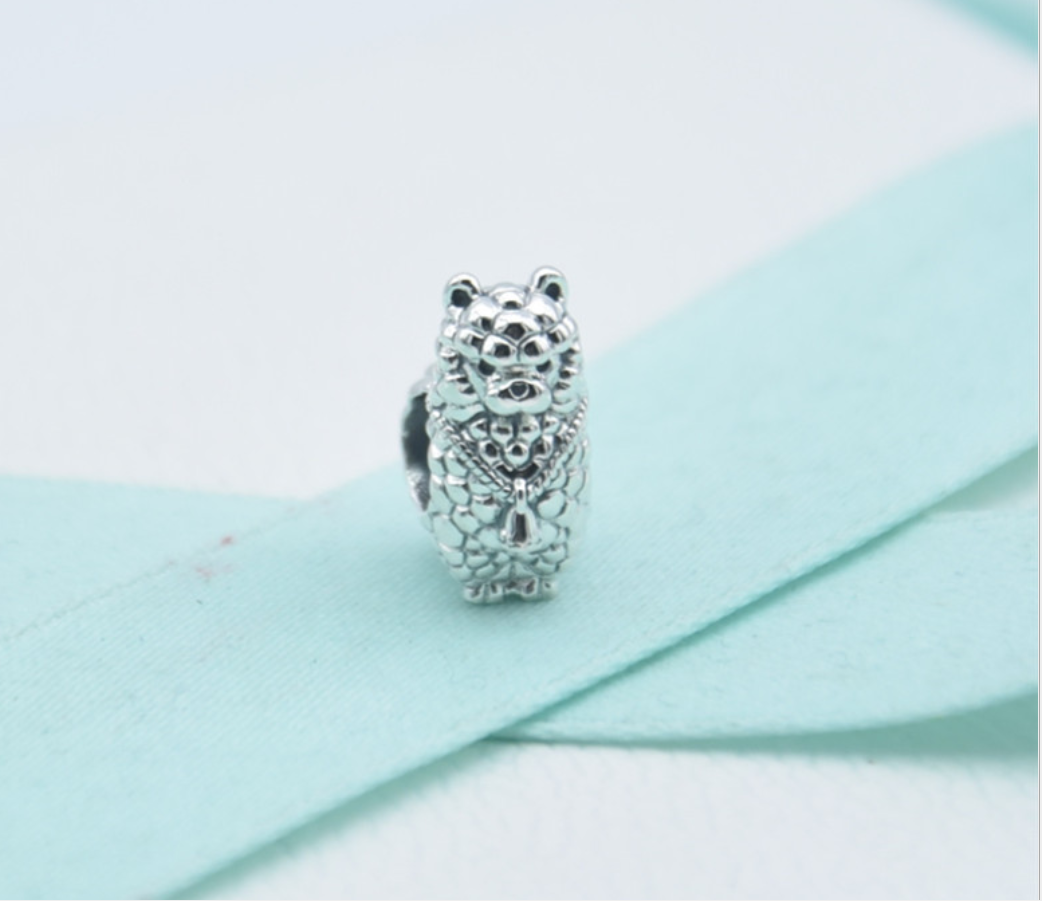 pandora charm sterling silver ale s925 fluffy llama
