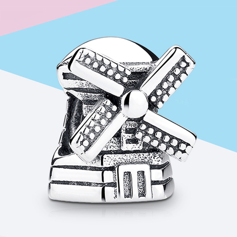 Pandora SILVER WINDMILL Charm