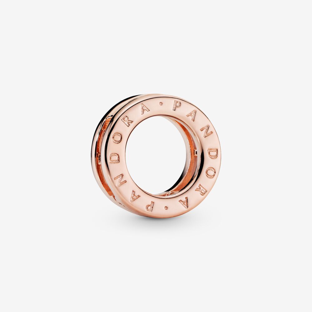 pandora​ shine ​charm c​lip reflexions​ pandora logo​ s925 ale