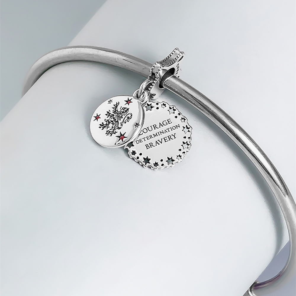 pandora harry potter gryffindor dangle charm